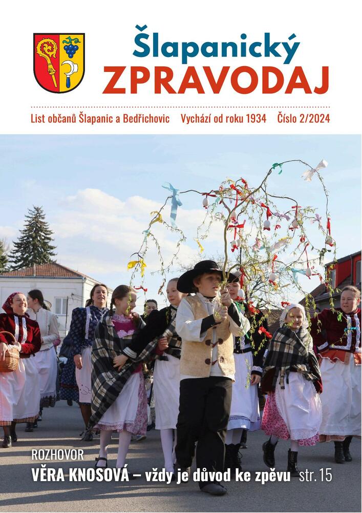 Šlapanický zpravodaj 2/2024